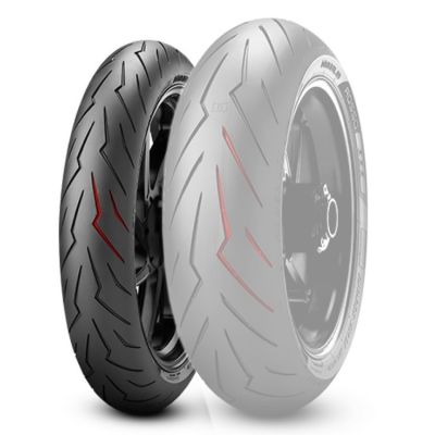 PIRELLI 120/70 ZR17 M/C (58W) TL DIABLO ROSSO III přední